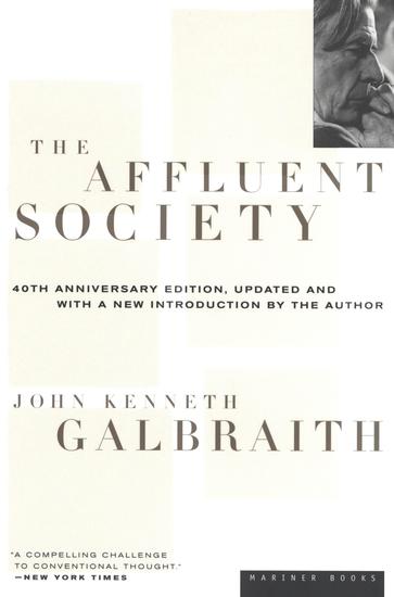 The Affluent Society - cover