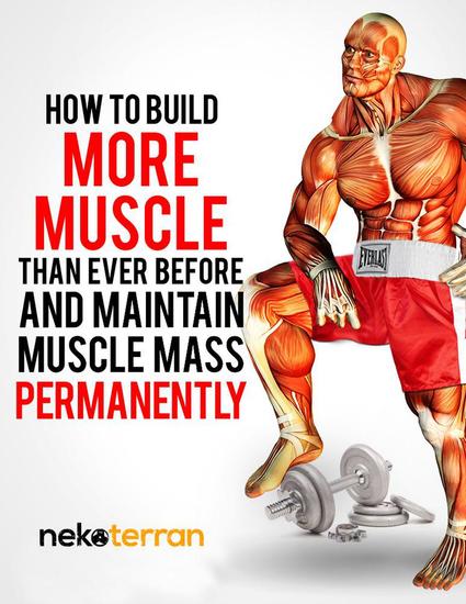 How to Build More Muscle than Ever Before and Maintain Muscle Mass Permanently - nekoterran - cover