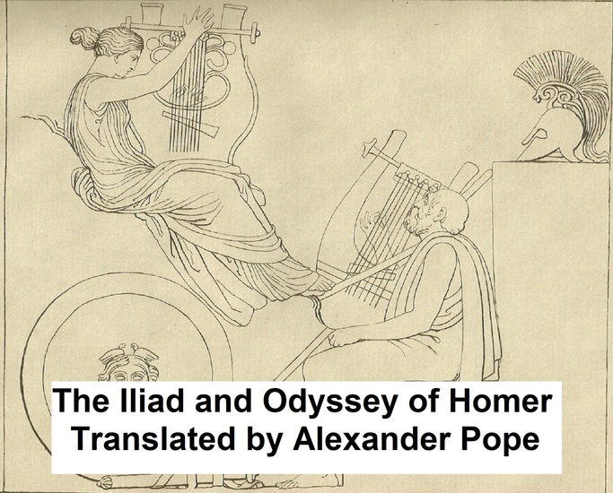 The Iliad and The Odyssey of Homer - cover