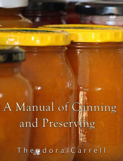 A Manual of Canning and Preserving - cover