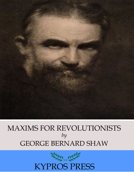 Maxims for Revolutionists - cover