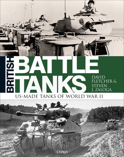British Battle Tanks - American-made World War II Tanks - cover