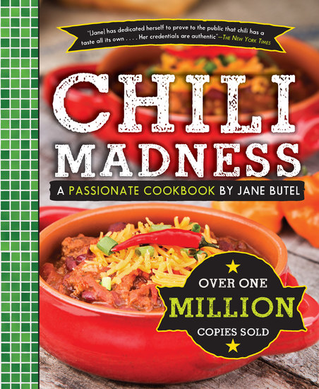 Jane Butel's Chili Madness - A Passionate Cookbook - cover
