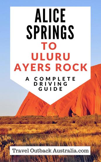 Alice Springs to Uluru Ayers Rock Driving Guide - cover