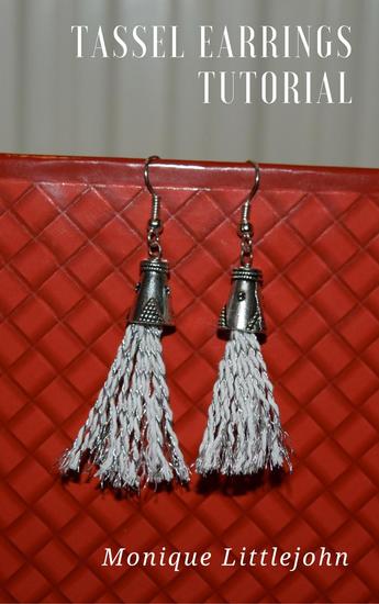 How to Make Tassel Earrings - cover