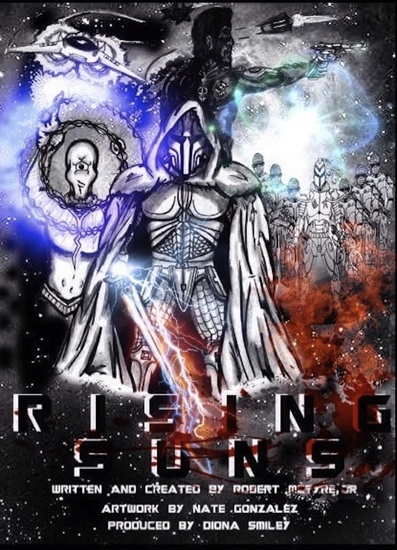 Rising Suns - A graphic novel - cover