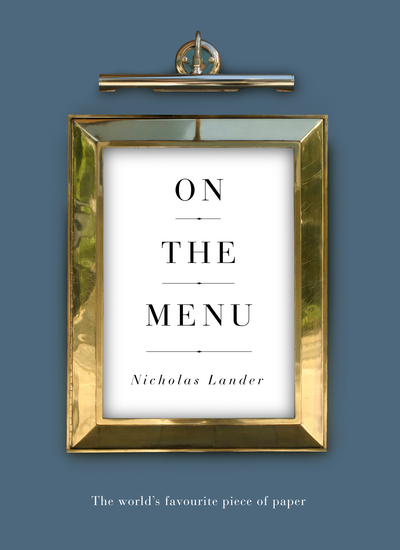 On the Menu - The world's favourite piece of paper - cover
