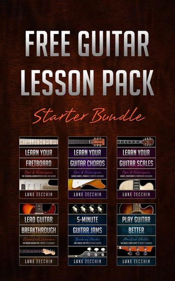 The Guitar Lesson Pack: Starter Bundle - cover