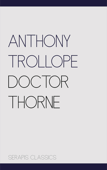 Doctor Thorne - cover