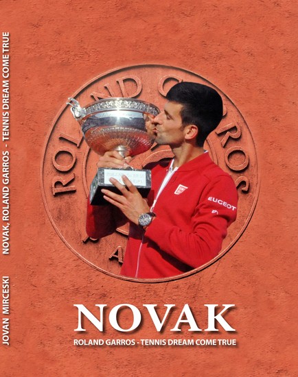 Novak Roland Garros - Tennis Dream Come True - cover