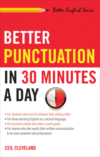 Better Punctuation in 30 Minutes a Day - cover