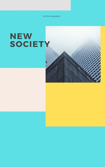 New society - cover