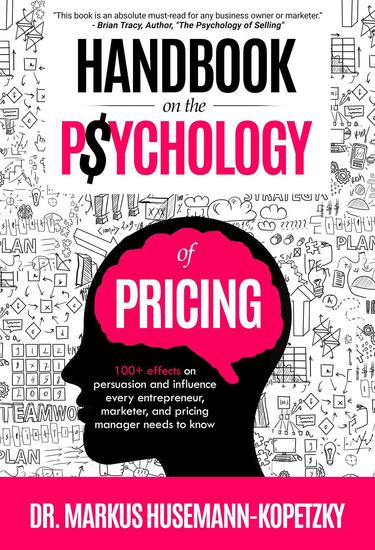 Handbook on the Psychology of Pricing - cover