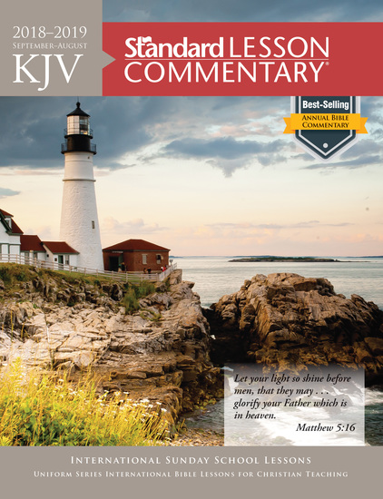 KJV Standard Lesson Commentary® 2018-2019 - cover