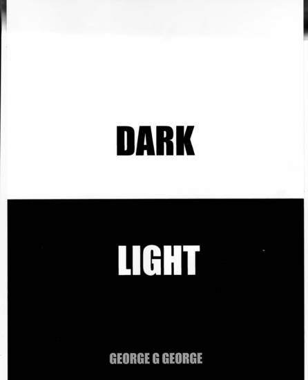 Dark Light - cover