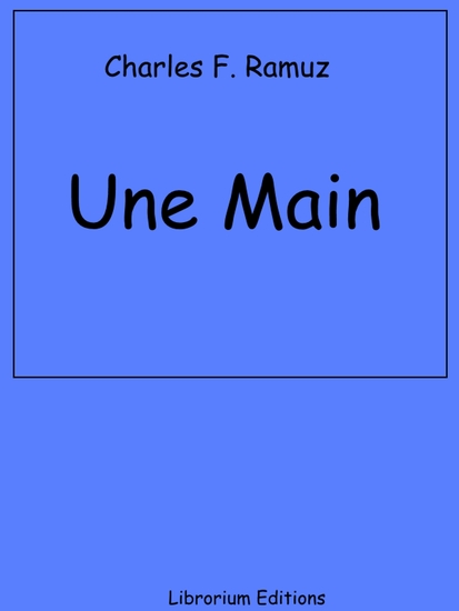 Une Main - cover