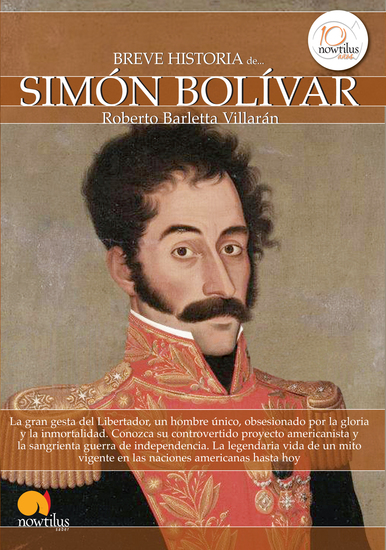 Breve historia de Simón Bolívar - cover