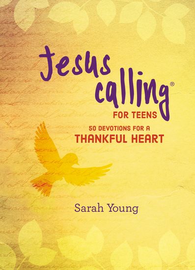 Jesus Calling: 50 Devotions for a Thankful Heart - cover