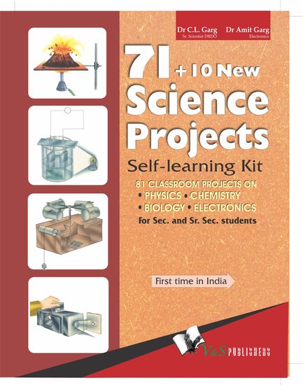 71+10 New Science Projects - Self learning kit - cover