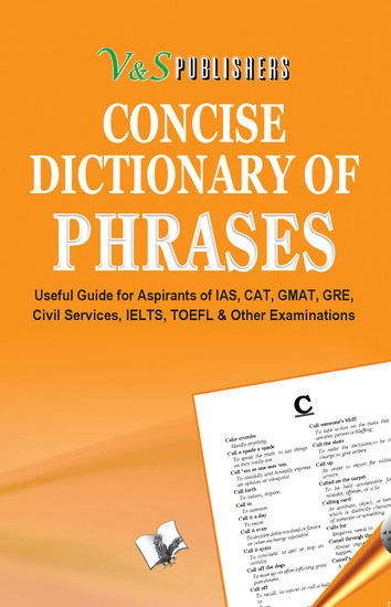 Concise Dictionary Of Phrases - Using Phrases to write attractive English - cover