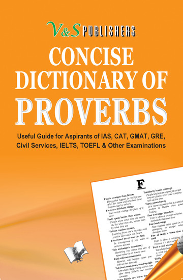 Concise Dictionary Of Proverbs - Making use of Proverbs to write attractive English - cover