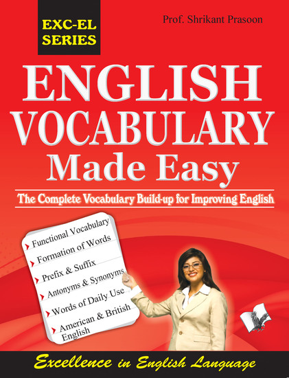 English Vocabulary Made Easy - The complete vocabulary build up for improving english - cover