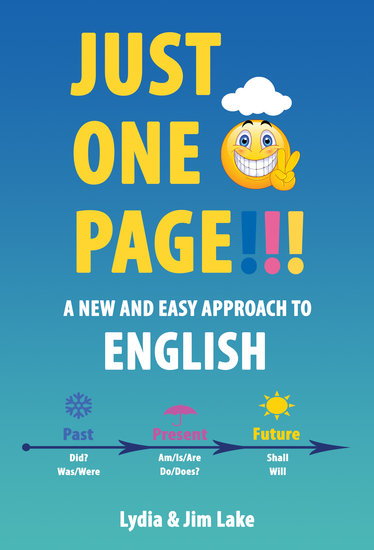 Just One Page - A New and Easy Approach to English - cover