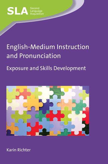 English-Medium Instruction and Pronunciation - Exposure and Skills Development - cover