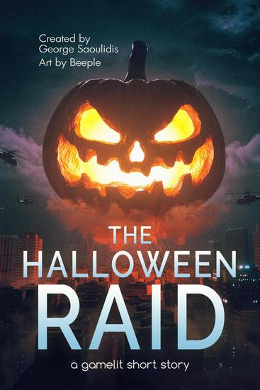 The Halloween Raid: A GameLit Short Story - The Halloween Raid #1 - cover