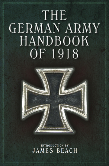 The German Army Handbook of 1918 - cover