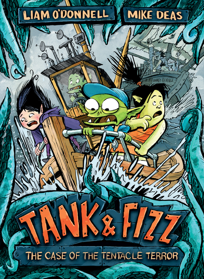 Tank & Fizz: The Case of the Tentacle Terror - cover