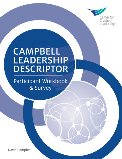 Campbell Leadership Descriptor Participant Workbook & Survey - cover