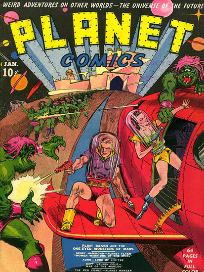 Planet Comics #1 - cover