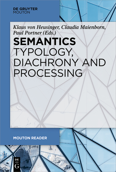 Semantics - Typology Diachrony and Processing - cover