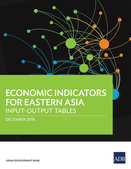 Economic Indicators for Eastern Asia - Input–Output Tables - cover