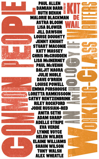 Common People - An Anthology of Working-Class Writers - cover