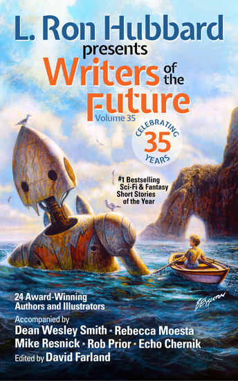 L Ron Hubbard Presents Writers of the Future Volume 35 - Bestselling Anthology of Award-Winning Science Fiction and Fantasy Short Stories - cover