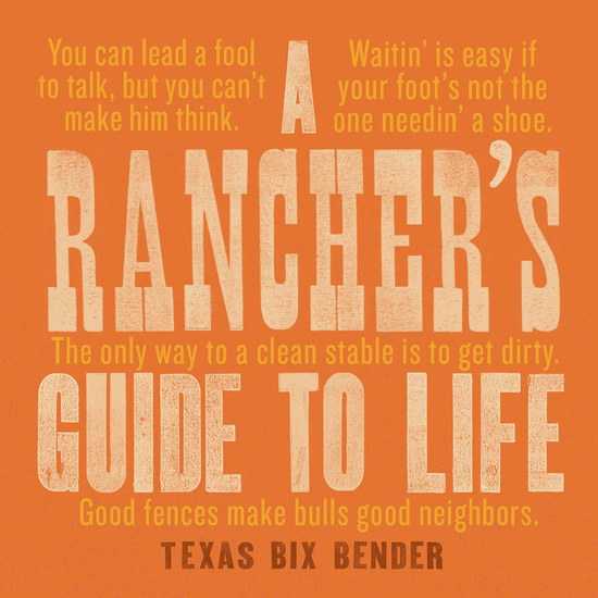 A Rancher's Guide to Life - cover