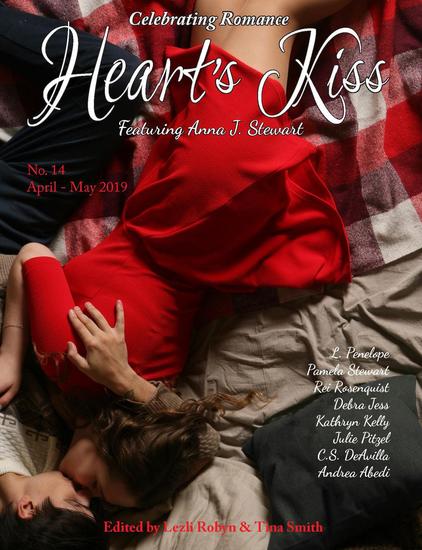 Heart’s Kiss: Issue 14 April-May 2019: Featuring Anna J Stewart - Heart's Kiss #14 - cover