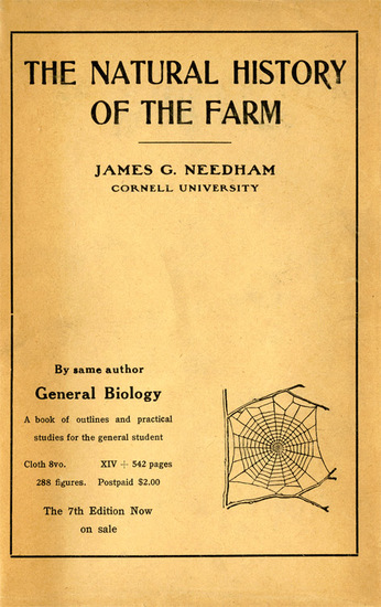 Natural History of the Farm - A Guide to the Practical Study of the Sources of Our Living in Wild Nature - cover