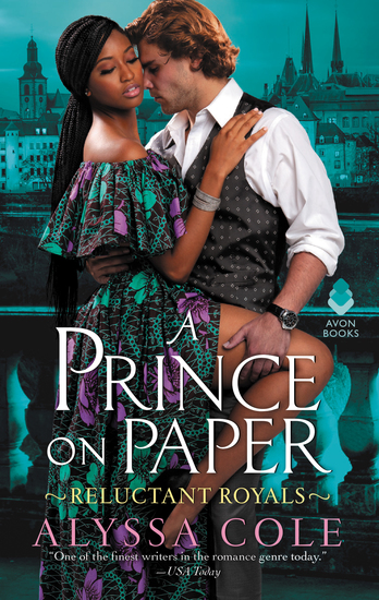 A Prince on Paper - Reluctant Royals - cover