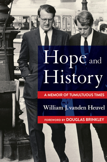 Hope and History - A Memoir of Tumultuous Times - cover