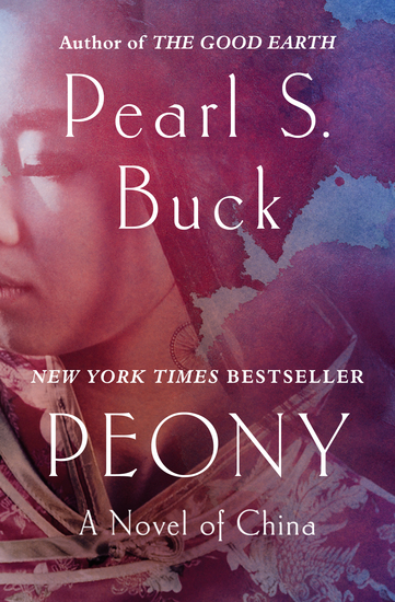 Peony - A Novel of China - cover