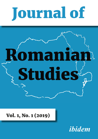 Journal of Romanian Studies - Volume 11 (2019) - cover