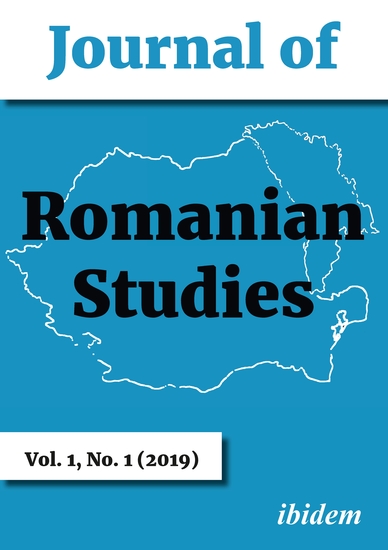 Journal of Romanian Studies - Volume 11 (2019) - cover