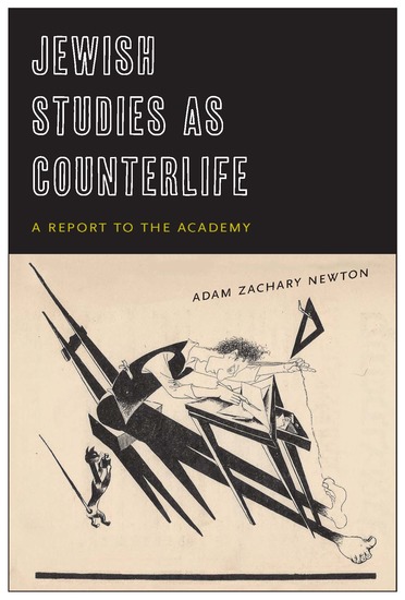 Jewish Studies as Counterlife - A Report to the Academy - cover