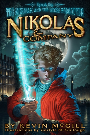 The Merman and The Moon Forgotten - Middle Grade Fantasy Adventure - cover