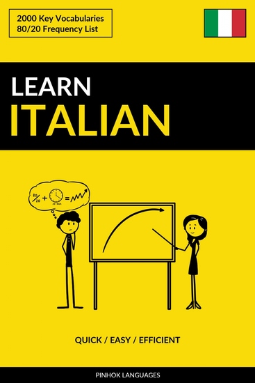 Learn Italian - Quick Easy Efficient - 2000 Key Vocabularies - cover