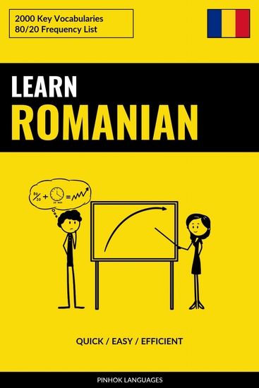 Learn Romanian - Quick Easy Efficient - 2000 Key Vocabularies - cover