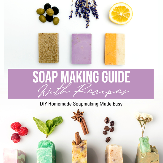 Soap Making Guide With Recipes: DIY Homemade Soapmaking Made Easy - DIY Homemade Soapmaking Made Easy - cover